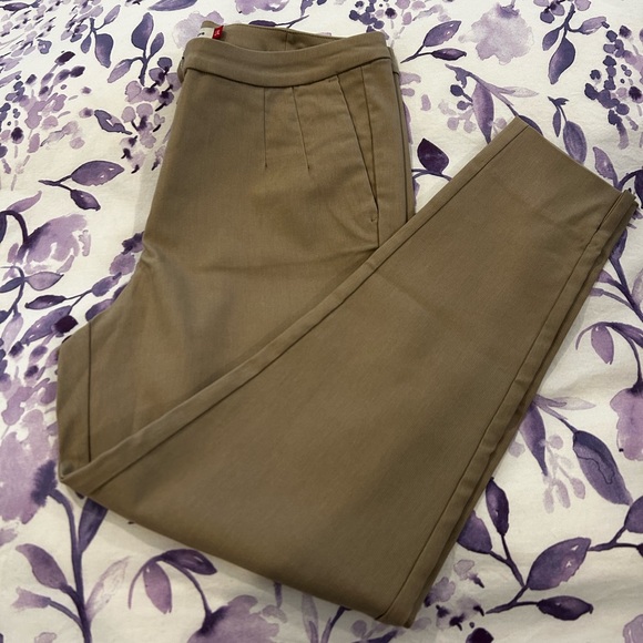 Khaki ribbed pants - Picture 7 of 7